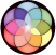 decorative image of a color rose